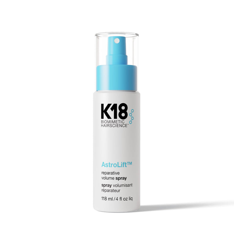 K18 AstroLiftª Reparative Volume Spray, 2-Day Hair Thickening + Hold For Thin, Fine, Fragile Hair, Non-Sticky, Non-Crunchy, Humidity-Resistant Volumizing Spray, 4 Fl Oz