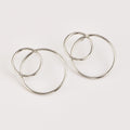 Fashion Simple Shape Trend 8 Word Ear Hoop Earrings