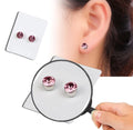 Magnet pierced earrings