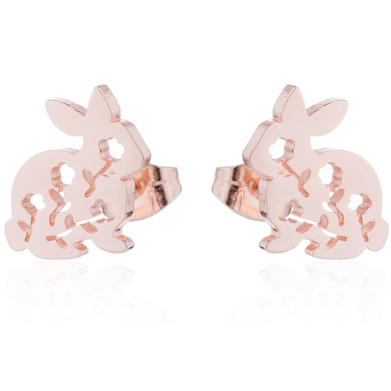 Bunny Mini Korean Fashion Stud Earrings