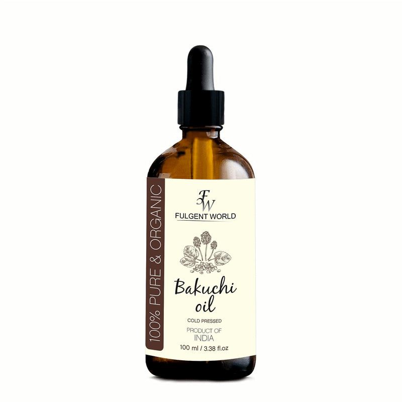 Bakuchi Oil for Skin Care Organic Cold-Pressed 100ml (3.38fl.oz)