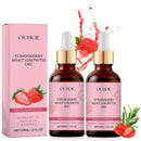 2PCS Strawberry Mint Hair Growth Oil - Natural Essential Oil for Thin, Dry, Damaged Hair
