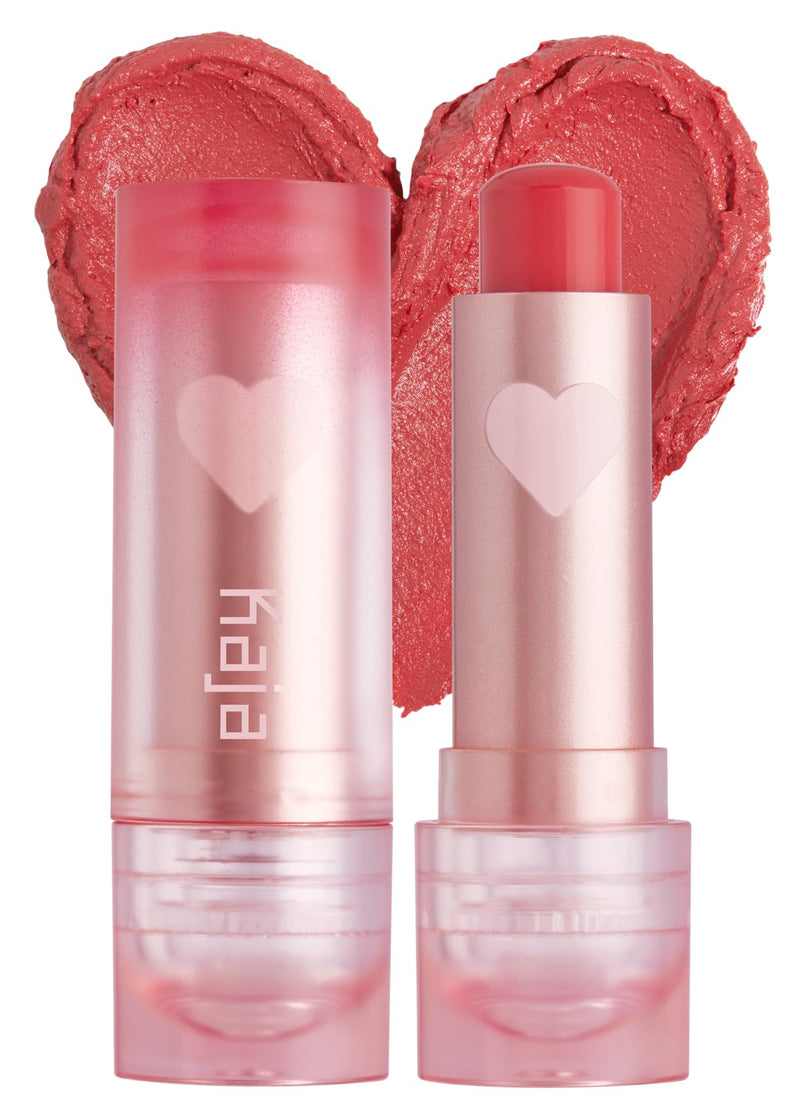 Kaja Love Blur Lip Balm - 03 Tangy Love | Soft & Comfort Semi-Matte Blurring Daily Color | Shea Butter, Avocado Oil, Citrus Unshiu Peel Extract, Vitamin E Infused |4g / 0.14oz.
