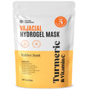 Divine Derriere Vajacial Hydrogel Mask - Premium Modeling Mask with Turmeric & Vitamin C - Deeply Purifying & Super Hydrating Facial and Vajacial Masks, Hydro jelly Peel-Off Powder Complete Kit