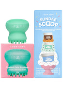 I DEW CARE Cleansing Tool - Pawfect Face Scrubber Silicone Pore Cleanser + Wash Off Face Mask Sundae Scoop Bundle