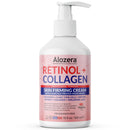 Skin Firming Retinol Collagen Body Lotion with Stem Cells for Aging Skin and Wrinkles, Non-Greasy, Lightweight Moisturizer, Fragrance-Free, 16.9 fl oz