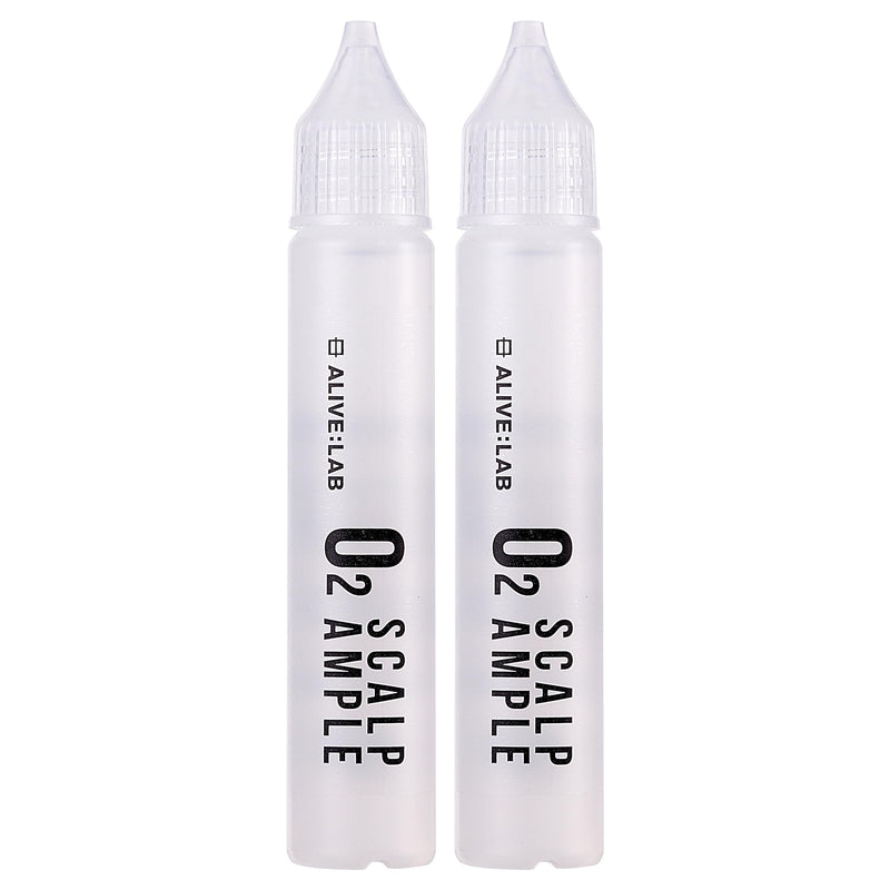 ALIVELAB O2 Scalp Ample – Anti-Dandruff, Anti-Itch Scalp Care Ampoule – Soothing & Hydrating Formula for Dry, Flaky Scalp – Promotes Healthy Hair & Reduces Irritation – (2 x 0.85 fl.oz)