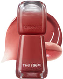 THESAEM Saemmy's Ade Shot Tint - Korean Lip Titnt, Water Gel Lip Stain with Plump Glowy Moisturizing Finish, Buildable Radiant Gloss, Long-Lasting Comfort, 0.1 fl.oz. (06 Apple Cinnamon)