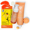 W7 Vitamin C Booster Set Brightening Skincare Essentials for Glowing, Energized Skin Includes Luminous Serum, Vitamin C Face Mask & Under Eye Gel Patches (5 Pairs)