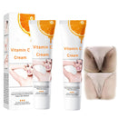 Body Cream for Intimate Areas and Bikini Area, Quick Results Vitamin C Skin Care Cream for Underarm, Neck, Armpit, Elbow, Knees, Private Area and Inner Thigh, 1.8 FL.Oz (2 PCS)