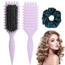 Curly Hair Brush,2025 Curly Hair Products Curl Defining Brush, Bounce Defining Hair Shaping for Women Men