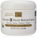 Vital Care Anti-Aging Vitamin E Night Repair Cr�me Jar 4 oz