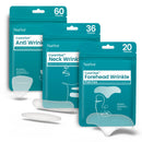 360¡ Smoother Set, Wrinkle Patches for Forehead, Neck, Smile Line, and Frownline| Korean Skincare with Retinol, Collagen, & Hyaluronic Acid| Overnight Wrinkle Treatment Invisible Tape