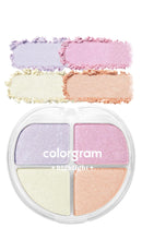 COLORGRAM TINTIN DORY HIGHLIGHTER PALETTE 01 JELLY BEAM