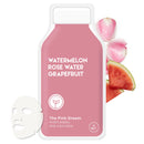ESW Beauty The Pink Dream - Moisturizing Raw Juice Face Mask - Hydrating with Watermelon, Rose Water & Grapefruit for Dry, Sensitive Skin - Vitamins C & E for Radiance