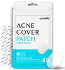 AVARELLE Acne Cover Patches, FSA HSA Eligible Hydrocolloid Pimple Patches for Face with Tea Tree Oil, Korean Skincare Zit Patches for Face | FSA HSA Store Eligible Items | Vegan, Cruelty-free