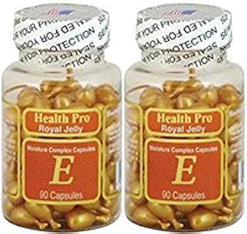 Vitamin E Skin Oil Royal Jelly, 90 Softgels (Pack of 2)