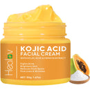 Kojic Acid Cream Skin Brightening Cream for Age Spots, Hyperpigmentation, Intimate Areas Dark Spot Remover, Reduces Acne, Scars, and Evens Tone Kojic Acid Lotion for Brighter, Glowing Look