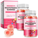 Womens Multivitamin Gummy with Vitamins A, C, D, E, K, B6, B12, Multivitamins for Women, Support Energy Beauty Immune, Hair & Nails, Skin Care, Strawberry Flavor, Sugar Free (120 Gummies)