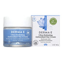 Derma E Ultra Hydrating Antioxidant Day Cream Face Moisturizer with Hyaluronic Acid, Squalane, and Ceramides to Smooth and Nourish, Hydrating Face Moisturizer for Sensitive Skin, 2 Fl Oz