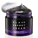 [K-Beauty] Neogen Dermalogy Black Energy Cream | Revitalizing & Nourishing Gel Moisturizer Sleep Mask Facial Cream w/Plant-Derived Ingredients 2.7oz