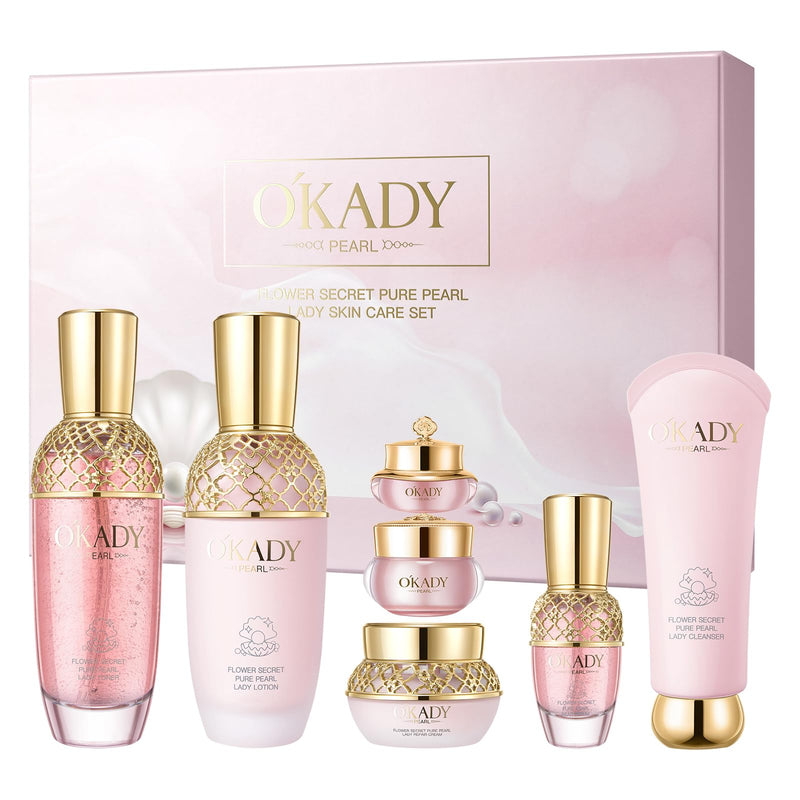 7-In-1 Anti-Aging Skin Care Set For Women Skincare Set Gift Set Birthday Gift Mother's Day Gift Valentine's Day Gift