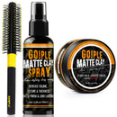 Goiple Matte Clay Hair Texturizing & Volumizing Spray- Mens Hair Product Clay Texture Spray Lightweight Paste Pomade Incease Volume Leaves Hair Soft & Manageable Matte Finish & Long-Lasting 3.4fl oz