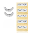 Eyelash NO.33 – 5 Set Pack, Natural Half Lashes for Bigger and More Defined Eyes, Lightweight False Eyelashes for Beginners, Flexible & Comfortable Fit, K-Beauty