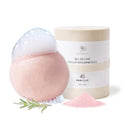 All-in-One Pink Clay Mochi Shampoo Bar for Sensitive and Oily Scalp Care, Rosemary Oil for Hair Growth, Green Tea, Dandruff&Itchy Scalp Shampoo, Korean Skin Care, Wood Package (4.2oz)