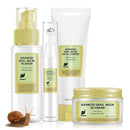 Advanced Snail Mucin Skincare Set For Teen Girls, Anti Wrinkle & Repair Face Skin Care Gift Set With Face Cleanser, Serum, Face Cream, Eye Cream, 4 PCS Peptides Snail Mucin Kit Travel Size For Women.