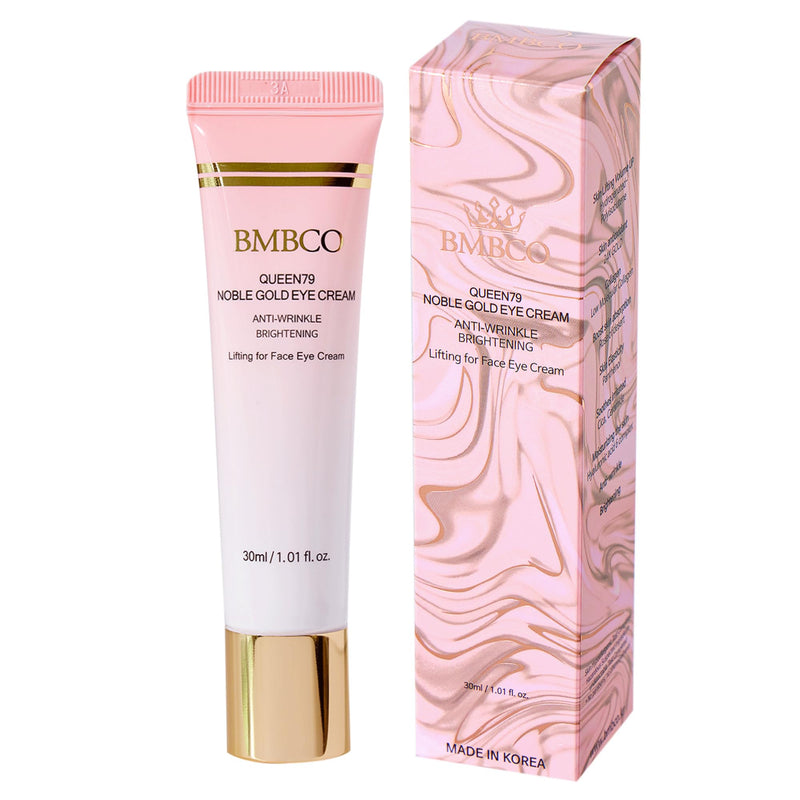 24K Gold Eye Cream Dark Circle & Wrinkle Treatment, Hydrating & Brightening Under Eye Care, Anti-Aging & Firming for Fine Lines, Korean Skincare for Women & Men