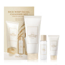 I'm From Rice Whip Facial Cleanser Set - Travel Kit With Face Wash 5.07 fl oz & Toner 1.01 fl oz, Low-pH Rice Water Cleanser for Sensitive, Dry Skin