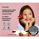 [DermaFi] Protective & Clean Sun UV Shield Patch Breathable and Transparent Patch (0.0002 inches nano-thickness) 1pair* 5pack, Korean Beauty, Small size for Kids