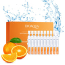 Vitamin C Serum for Face with Hyaluronic Acid 1.5ml x 30PCS, Brightening Hydrating Facial Serum, Travel Size Skincare for Glowing Skin(1.52 Fl Oz (Pack of 1))