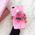 Compatible with Apple, Compatible with Apple , New plush hats iPhone7/8plus Christmas mobile phone