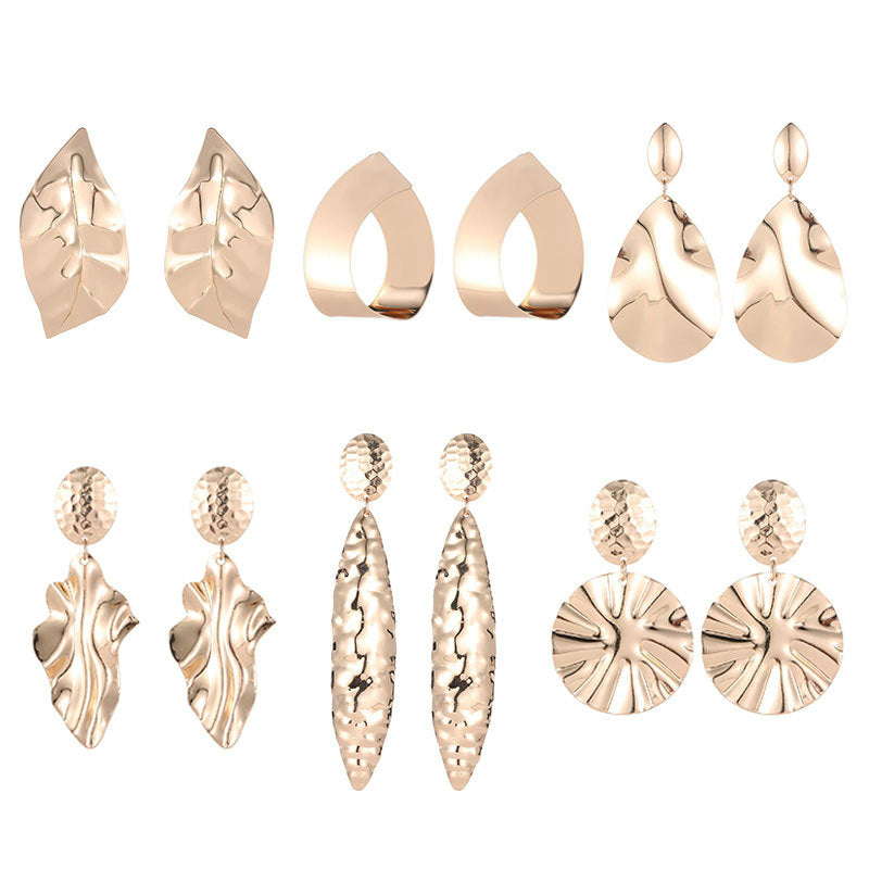 Irregular Statement Vintage Big Earrings