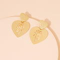 European And American Internet Celebrity Personality Cold Style Earrings