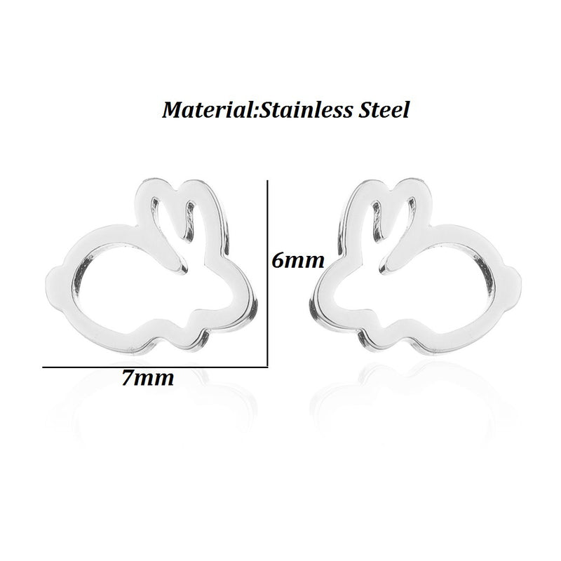 Bunny Mini Korean Fashion Stud Earrings