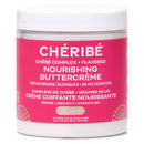 Cheribe Flexible Styling Buttercreme with 100% Chebe Complex + Flaxseed, Lightweight Moisturizer + Curl Styler For All Hair Textures 2A-4C & Porosities, Sulfate Free, 8.5 oz