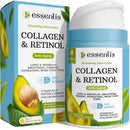 Face Moisturizer Collagen Cream, Anti Aging Face Cream with Retinol Hyaluronic Acid Vitamin B, Day & Night Anti-Wrinkle Moisturizing Cream for Women & Men, 1.7 Fl Oz