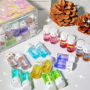 40 Pcs Hair Oil Perfume - 2 in 1 Hair Treatment Oil & Hair Perfume, Avocado Nourishing Moisturizing Shining for Frizz Dry Damaged Hair, Leave-in Hair Fragrance Serum, Long Lasting Scented