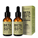 50% Beta Glucan Serum | Anti-Aging, Plumping for Dry Skin, Fine Lines, Wrinkles, Dark Spots | Niacinamide, Centella, Hyaluronic Acid | Korean Skincare | Non-Greasy, Lightweight (2 FL OZ(2pcs))