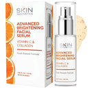 Vitamin C Serum For Face - Dermatologist Tested - with Collagen For Dark Spots, Skin Brightening, Anti-Aging & Acne + Fine Lines & Wrinkles - Vegan, Clean Beauty Korean Skin care