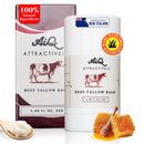 New Zealand Grass Fed Ethically-Sourced Beef Tallow for Skin– Stick with Vitamin E, Raw Honey, Olive Oil Premium Ingredients & Cruelty-Free Tallow Face Moisturizer, Longevity & Firming - 30g