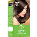 TS Chakhan Hair Color Cream : No.7 Light Brown, TS Mild Hair Dye is Easy to Use, and Contains NO PPD & NO AMMONIA (