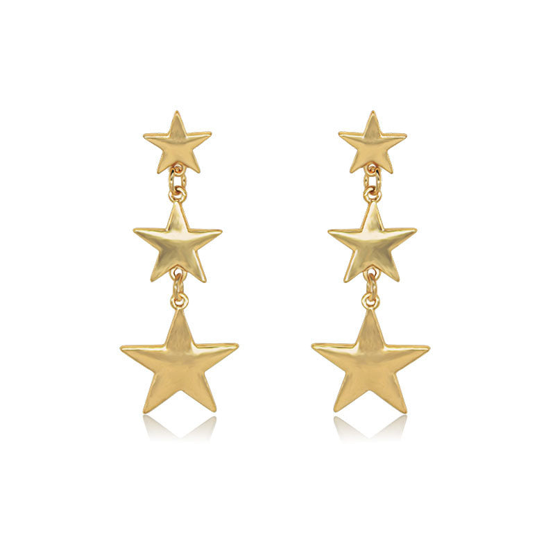 New Star Tassel Earrings Celebrity Street Shooting