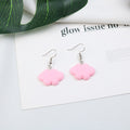 Simple White Cloud Korean Style Cute Earrings