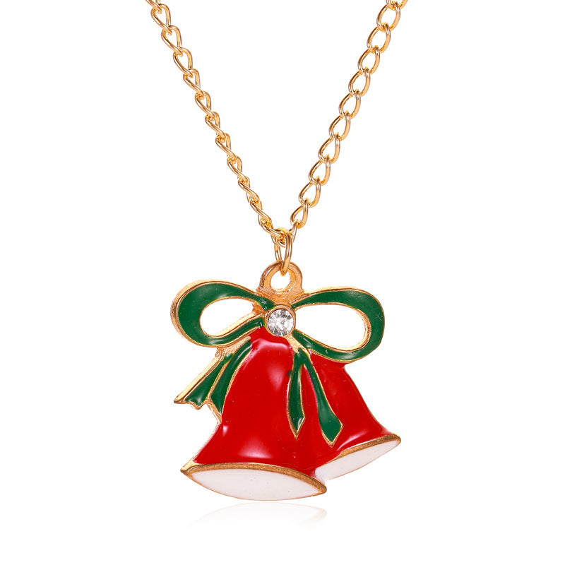 Christmas Multi-style Pendant Necklace Ladies Trend Multi-style