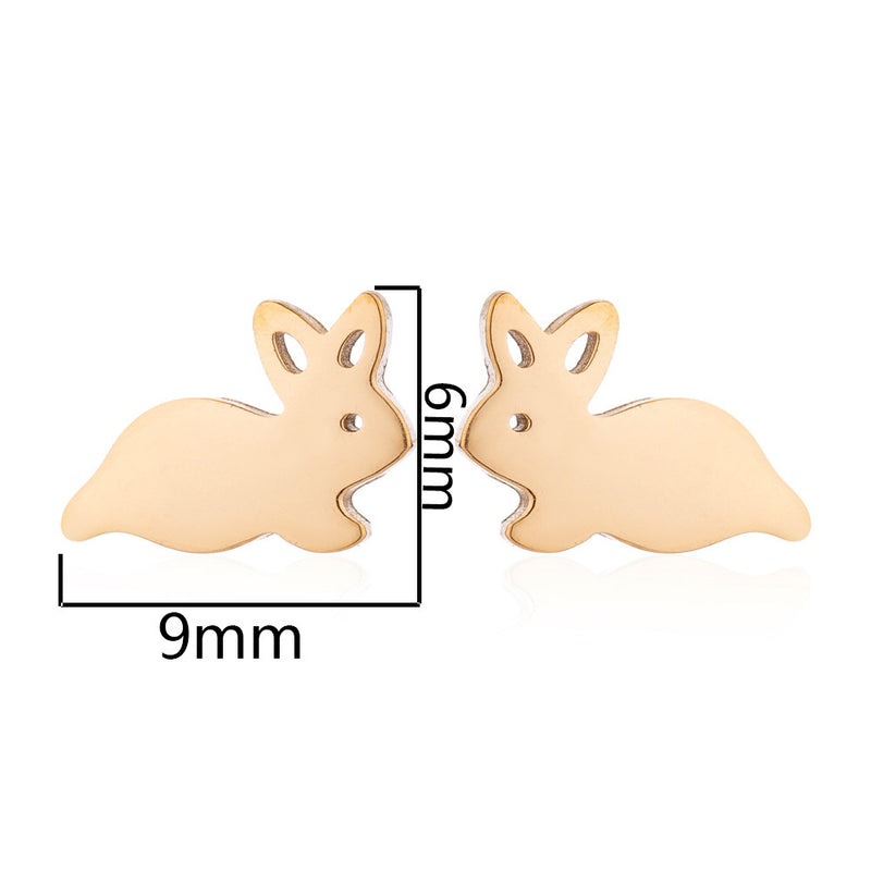 Bunny Mini Korean Fashion Stud Earrings