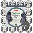 Purederm P/D Charcoal Collagen facial Mask(Circle) 12pack